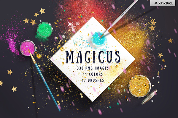 Magicus Dust Color Brushes
