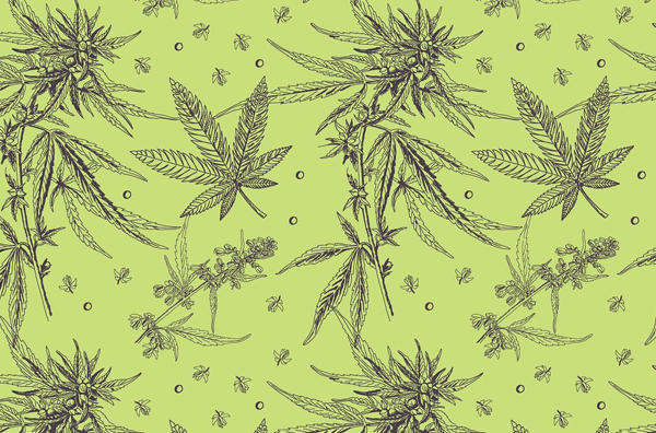 Marijuana Pattern