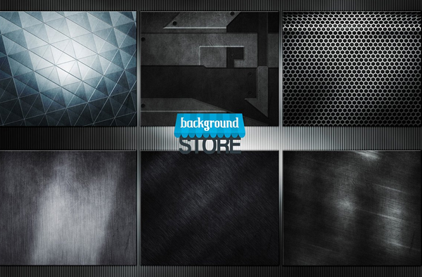 Metal Backgrounds Textures Bundle
