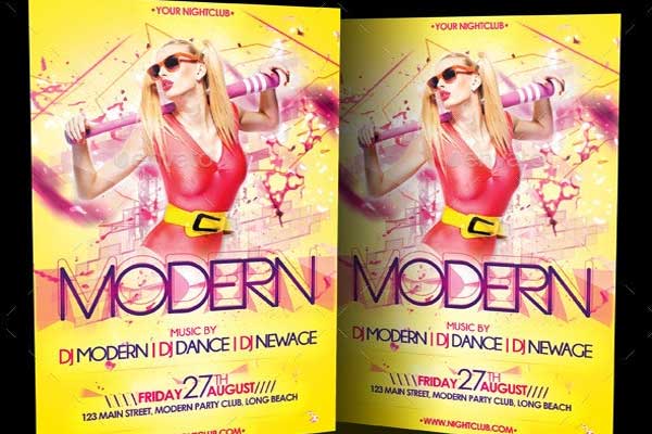 28+ Modern Party Flyer Templates | Premium PSD, Ai, Word ( Doc ), InDesign, Vector, EPS, PNG Formats Download