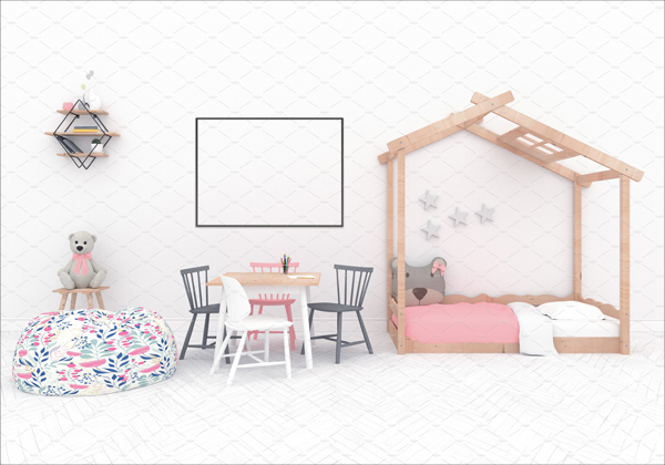 Nursery Interior Mockup Template