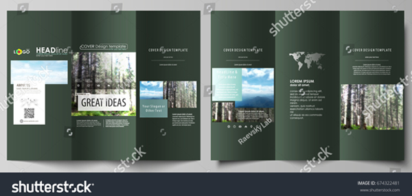 Polygonal Style Travel Brochure