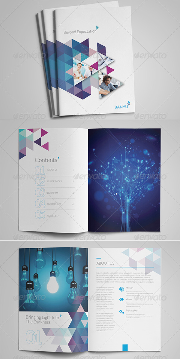 Professional Corporate Brochure Templates