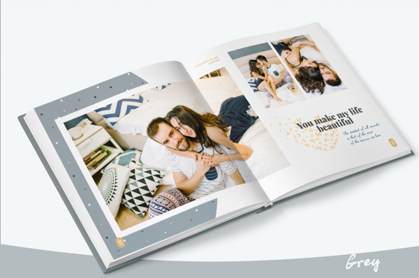 Professional Wedding Photo Albums Design Template
