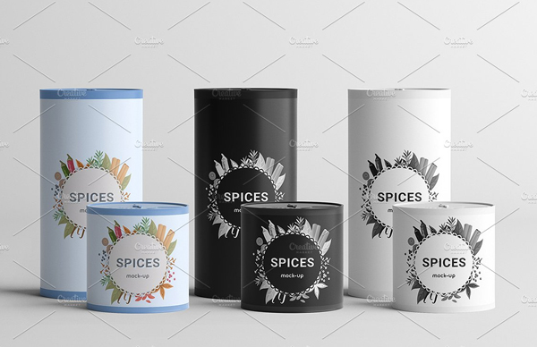 Spices Jar Mockup