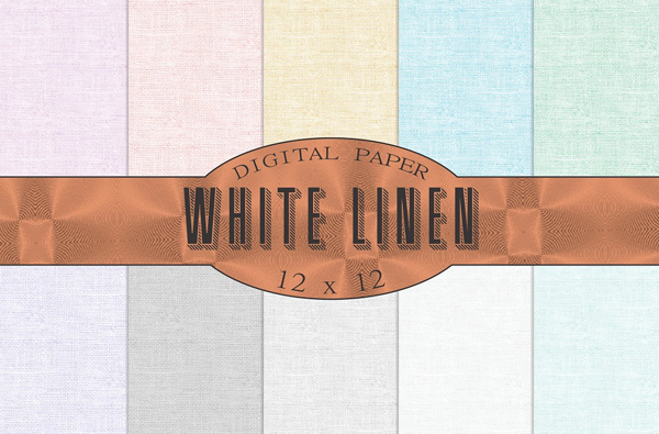 White Linen Texture Backgrounds