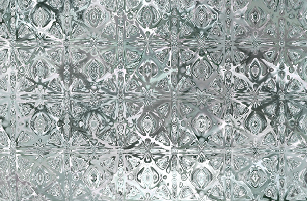 White Stained Glass Pattern Textures
