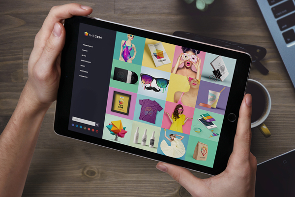 iPad Air Studio Mockups