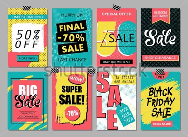 Social Media & website Banner Templates