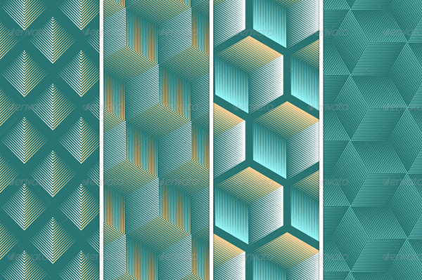 12 Seamless Geometric Patterns