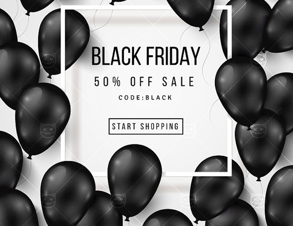 Black Friday Balloons