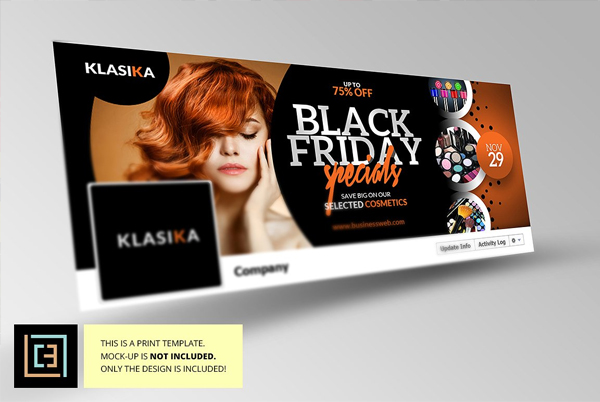 Black Friday Facebook Banner