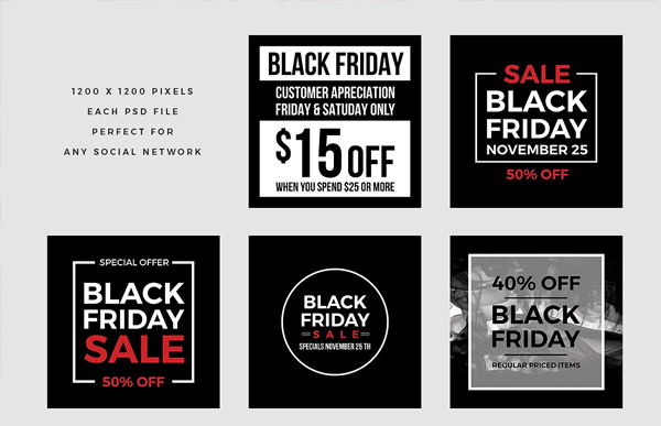 Black Friday Social Media Banner