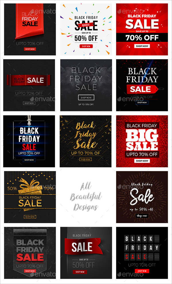 Black Friday Web Banners