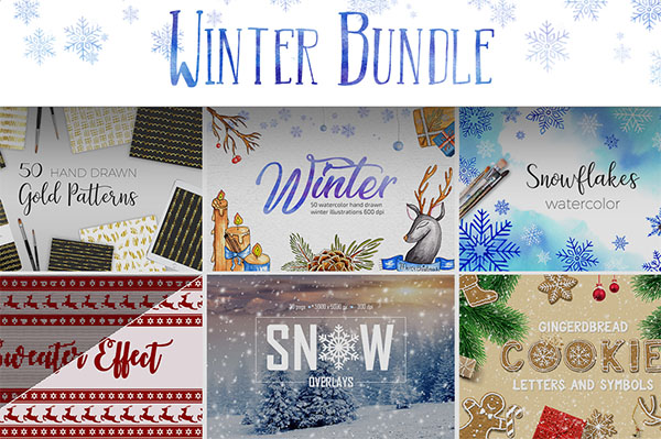 Christmas Gift Card Winter Bundle