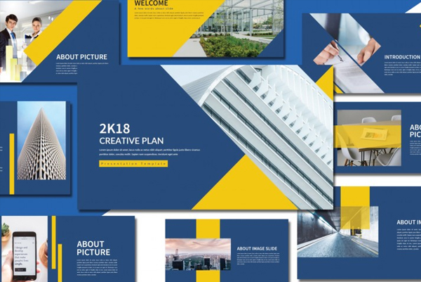Creative Plan Minimal Keynote Template