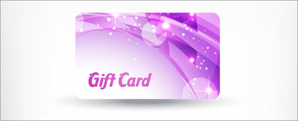 Free Gift Card Mockup