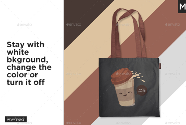 Linen Tote Bag Mockup