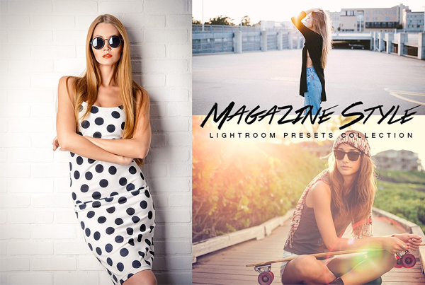Magazine Style Lightroom Action