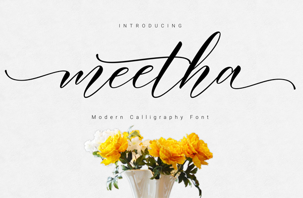Meetha Script Font