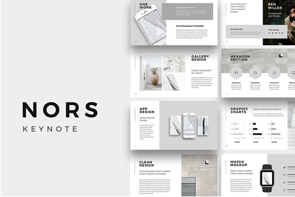 Best Minimal Keynote Template