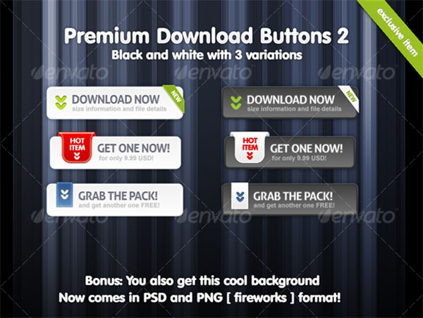 22+ Download Buttons – Free & Premium Editable PSD, Ai, Vector, EPS, PNG, TIFF Formats Download