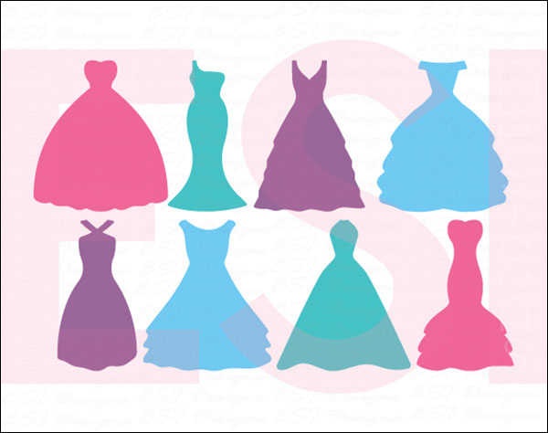 Silhouette Wedding Dress Designs