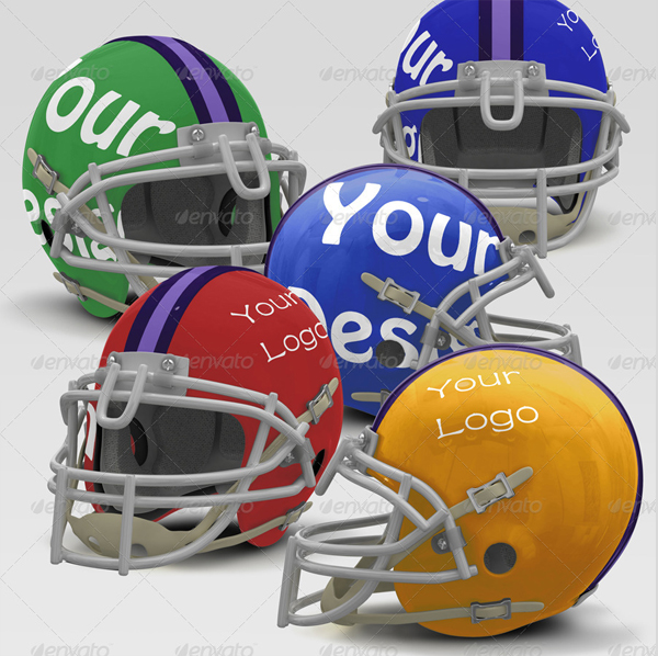 Sports Helmet Mock-up