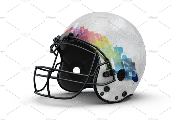 Sports Helmet PSD Mockup Template
