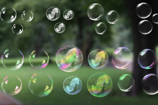 Transparent Bubble Background