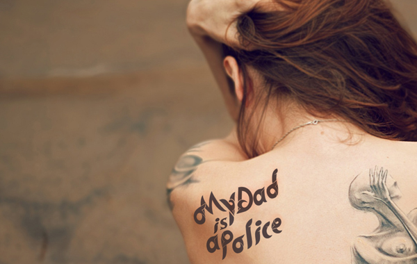 Tribal Tattoo Font