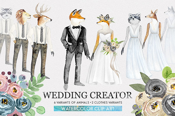 Wedding Character Patterns