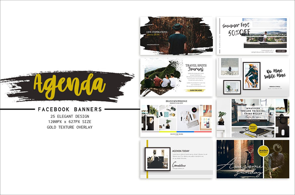Agenda Facebook Post Banners