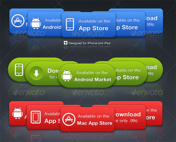 App Download Buttons