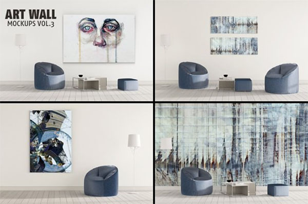 Art Mockups Design Templates