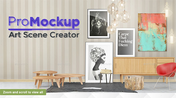 Art Gallery Mockup Templates