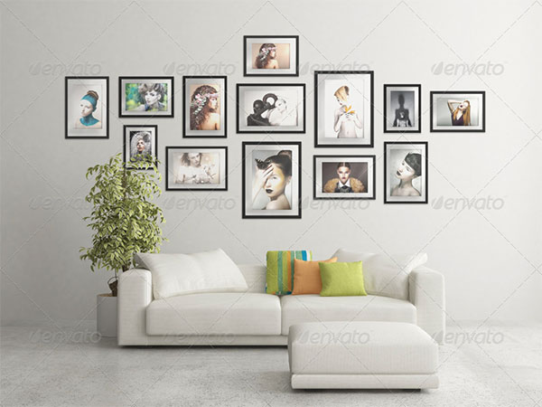 Art Wall Mock-Up Designs