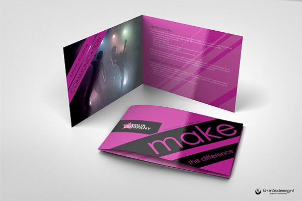 Artistic Event Brochure Templates