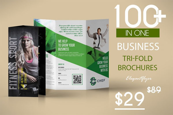 Awesome Business Tri-fold Brochures