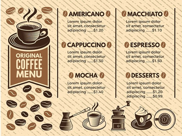 Breakfast Invitation Cafe Menu Template