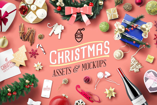 Christmas Assets & Mockups