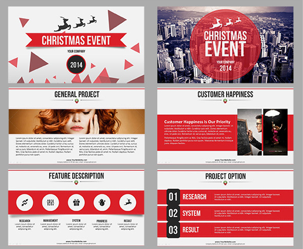 Christmas Event PowerPoint Template
