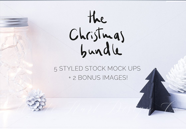 Christmas Mockups Bundle