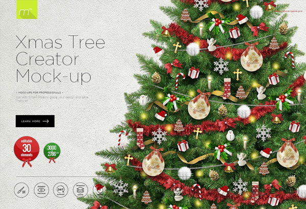 Christmas Tree Creator Mockup
