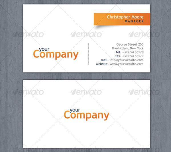Clean Business Card Template