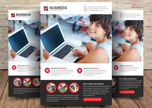 Computer Repair Flyer Design