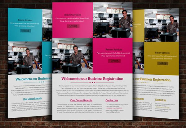 Computer Repair Service Photoshop Flyer