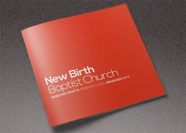 Core Church Event Brochure Template