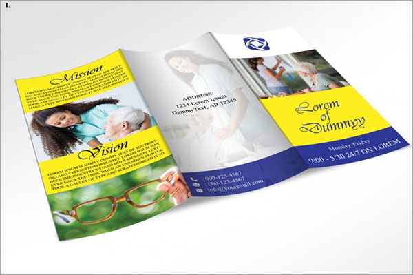 Elegant Home Care Trifold Brochure