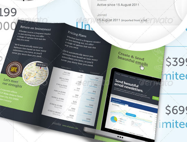 Email Marketing Brochure Template
